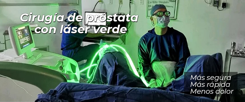 Laser verde próstata